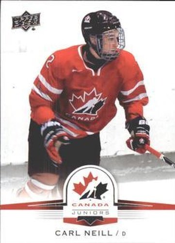 #5 Carl Neill - Canada - 2014-15 Upper Deck Team Canada Juniors Hockey