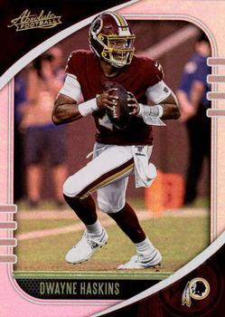 #5 Dwayne Haskins - Washington Redskins - 2020 Panini Absolute Football