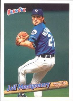 #5 Jeff Montgomery - Kansas City Royals - 1996 Bazooka Baseball