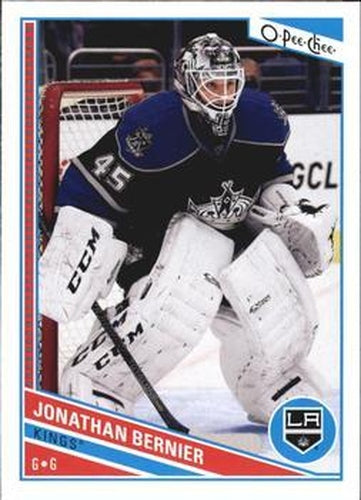 #5 Jonathan Bernier - Los Angeles Kings - 2013-14 O-Pee-Chee Hockey