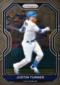 #5 Justin Turner - Los Angeles Dodgers - 2021 Panini Prizm Baseball