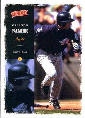 #5 Orlando Palmeiro - Anaheim Angels - 2000 Upper Deck Victory Baseball