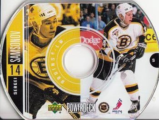#5 Sergei Samsonov - Boston Bruins - 1999-00 Upper Deck PowerDeck Hockey