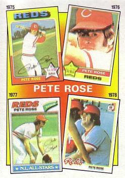 #5 The Pete Rose Years: 1975-1978 - Cincinnati Reds - 1986 Topps Baseball