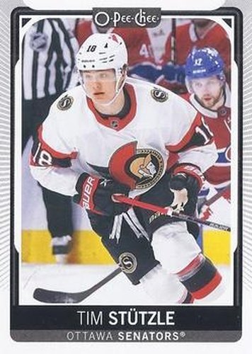 #5 Tim Stutzle - Ottawa Senators - 2021-22 O-Pee-Chee Hockey