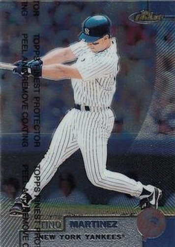 #5 Tino Martinez - New York Yankees - 1999 Finest Baseball