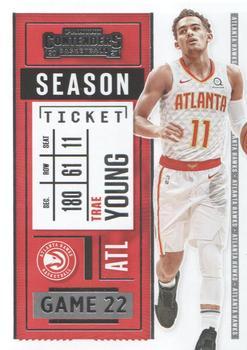 #5 Trae Young - Atlanta Hawks - 2020-21 Panini Contenders Basketball