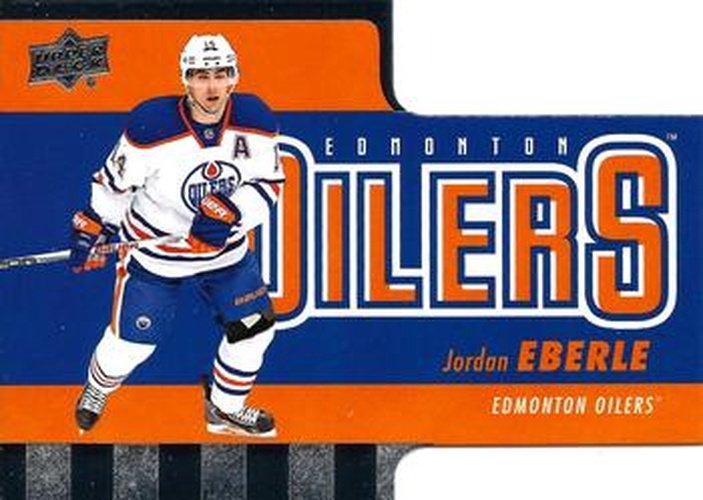 #TH-5 Jordan Eberle - Edmonton Oilers - 2015-16 Upper Deck Tim Hortons Hockey - Die Cuts