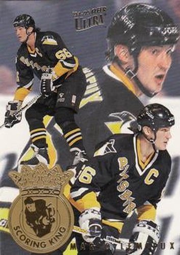 #5 Mario Lemieux - Pittsburgh Penguins - 1994-95 Ultra Hockey - Scoring Kings