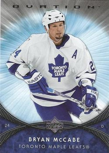 #5 Bryan McCabe - Bryan McCabe - 2007-08 Upper Deck Ovation Hockey