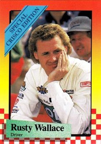#5 Rusty Wallace - Blue Max Racing - 1989 Maxx Crisco Racing