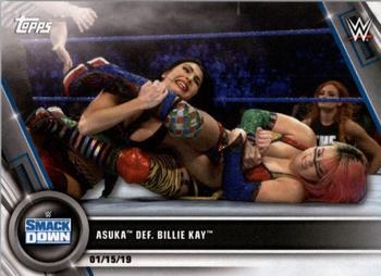 #5 Asuka def. Billie Kay - 2020 Topps WWE Women's Division Wrestling