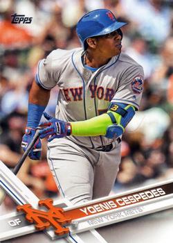 #600a Yoenis Cespedes - New York Mets - 2017 Topps Baseball