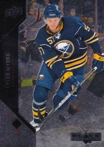 #22 Tyler Myers - Buffalo Sabres - 2011-12 Upper Deck Black Diamond Hockey