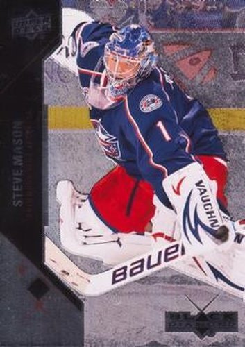 #42 Steve Mason - Columbus Blue Jackets - 2011-12 Upper Deck Black Diamond Hockey