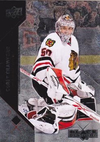 #75 Corey Crawford - Chicago Blackhawks - 2011-12 Upper Deck Black Diamond Hockey