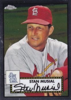 #601 Stan Musial - St. Louis Cardinals - 2021 Topps Chrome Platinum Anniversary Baseball