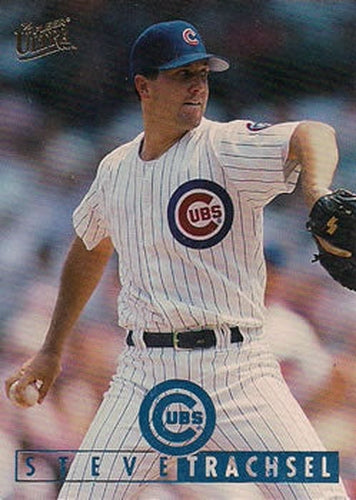 #140 Steve Trachsel - Chicago Cubs - 1995 Ultra Baseball