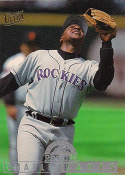 #154 Charlie Hayes - Colorado Rockies - 1995 Ultra Baseball