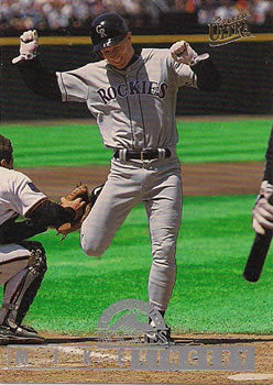 #155 Mike Kingery - Colorado Rockies - 1995 Ultra Baseball