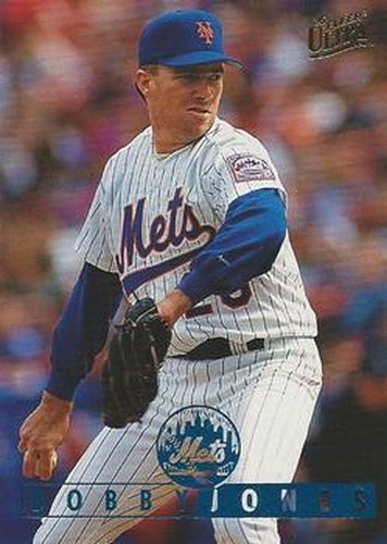#197 Bobby Jones - New York Mets - 1995 Ultra Baseball
