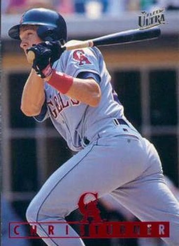 #25 Chris Turner - California Angels - 1995 Ultra Baseball