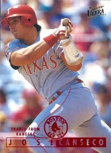 #260 Jose Canseco - Boston Red Sox - 1995 Ultra Baseball