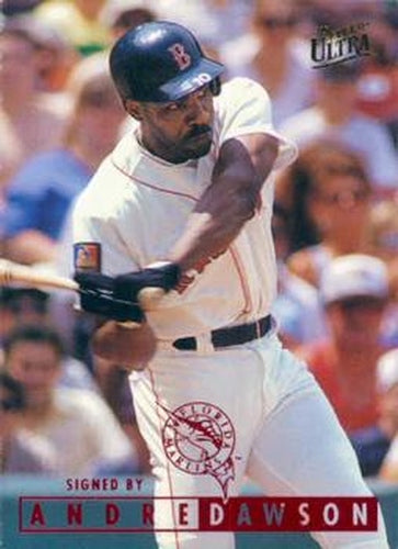 #262 Andre Dawson - Florida Marlins - 1995 Ultra Baseball