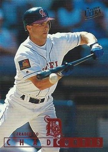 #266 Chad Curtis - Detroit Tigers - 1995 Ultra Baseball