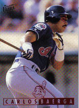 #278 Carlos Baerga - Cleveland Indians - 1995 Ultra Baseball