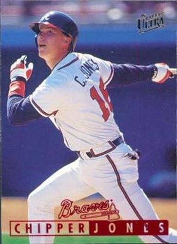 #347 Chipper Jones - Atlanta Braves - 1995 Ultra Baseball