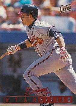 #349 Ryan Klesko - Atlanta Braves - 1995 Ultra Baseball