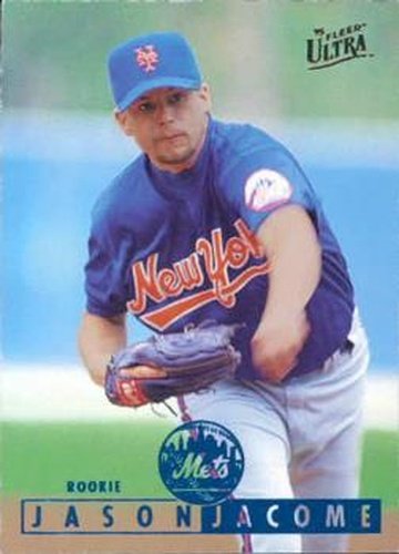 #413 Jason Jacome - New York Mets - 1995 Ultra Baseball