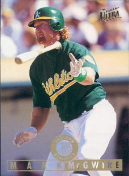 #94 Mark McGwire - Oakland Athletics - 1995 Ultra Baseball