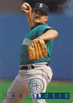 #99 Chris Bosio - Seattle Mariners - 1995 Ultra Baseball