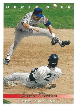 #602 Luis Rivera - Boston Red Sox - 1993 Upper Deck Baseball