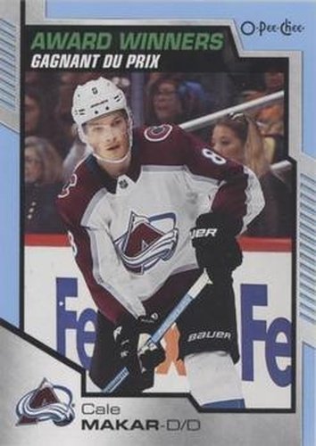 #603 Cale Makar - Colorado Avalanche - 2020-21 O-Pee-Chee Update Blue Hockey