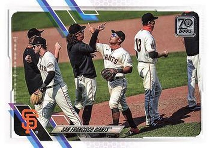 #603 San Francisco Giants - San Francisco Giants - 2021 Topps Baseball