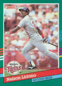 #603 Nelson Liriano - Minnesota Twins - 1991 Donruss Baseball