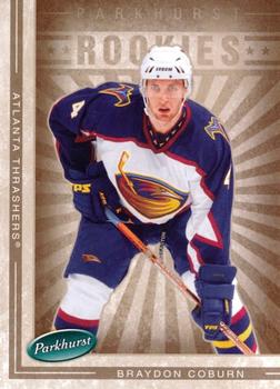 #603 Braydon Coburn - Atlanta Thrashers - 2005-06 Parkhurst Hockey