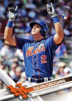#604 Gavin Cecchini - New York Mets - 2017 Topps Baseball