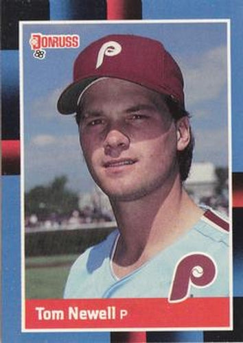 #604 Tom Newell - Philadelphia Phillies - 1988 Donruss Baseball