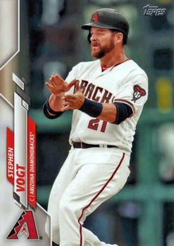 #605 Stephen Vogt - Arizona Diamondbacks - 2020 Topps Baseball