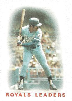 #606 Royals Leaders - Kansas City Royals - 1986 Topps Baseball