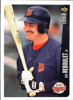 #607 Jeff Reboulet - Minnesota Twins - 1996 Collector's Choice Baseball