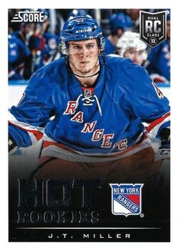 #608 J.T. Miller - New York Rangers - 2013-14 Score Hockey