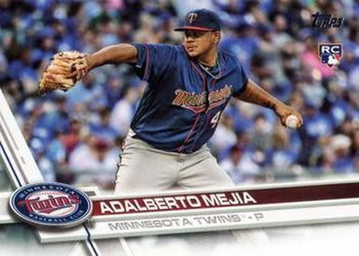 #609 Adalberto Mejia - Minnesota Twins - 2017 Topps Baseball