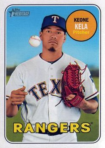 #609 Keone Kela - Texas Rangers - 2018 Topps Heritage Baseball