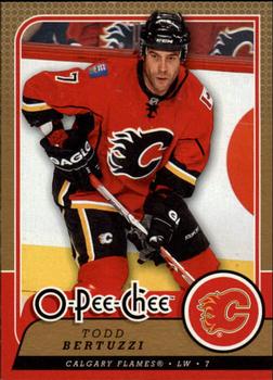 #609 Todd Bertuzzi - Calgary Flames - 2008-09 O-Pee-Chee Hockey