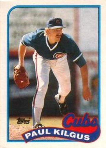 #60T Paul Kilgus - Chicago Cubs - 1989 Topps Traded Baseball